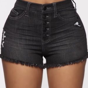 Fashion Nova high waisted shorts
